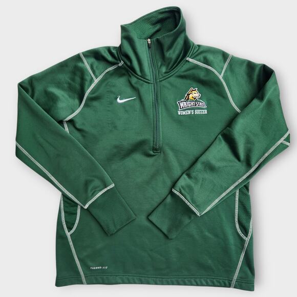 Wright State Raiders Nike Therma Fit 1/4 Zip Pullover Womens L  Soccer Active - Picture 1 of 9